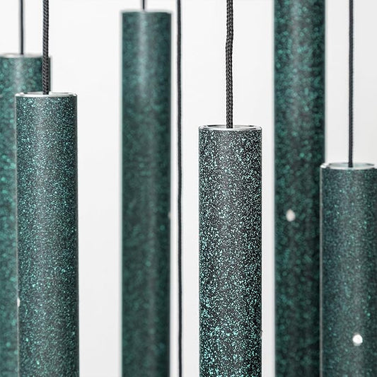 Corinthian Bells by Wind River - 27 inch Green Wind Chime for Patio, Backyard, Garden, and Outdoor Decor (Aluminum Chime) Made in The USA