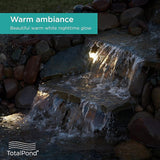 TotalPond Pond and Landscape LED Lights, 3-Piece Set, Height : 5.91 Width : 8.7 Depth : 8.7