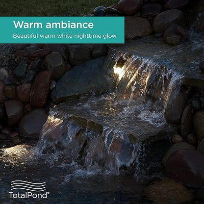 TotalPond Pond and Landscape LED Lights, 3-Piece Set, Height : 5.91 Width : 8.7 Depth : 8.7