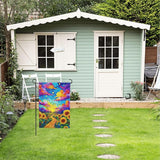 Sunflowers Garden Flag Seasonal Double Sided 12 x 18 Inch Small Yard Flag for Indoor Outdoor Decor Holiday All Seasons