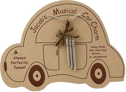 Jacob's Musical Car Charm, Dragonfly, Mini Wind Chime
