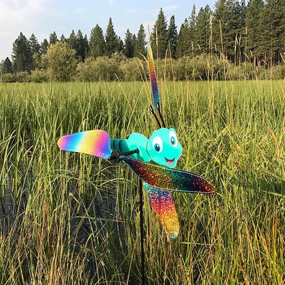 In the Breeze 2555 Baby Whirligig Wind Spinner, Dragonfly