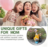 IVCOOLE Solar-Powered Goose Statue – Outdoor & Garden Resin Goose Decor for Porch, Patio, Lawn, Yard with Solar Lantern – Ideal Gift for Moms, Grandmas, Gardening Lovers & Housewarming Celebrations