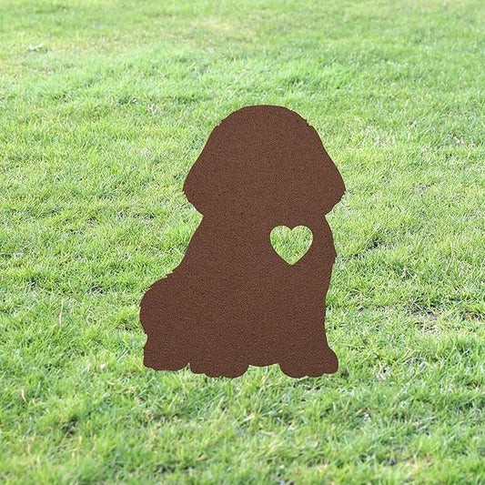 Personalized Newfoundland Dog Garden Statue Stake,Custom Newfie Outdoor Art Decor,Memorial Remembrance Sculpture,Outdoor Statue for Yard Garden Porch Lawn Grassland Park Farm Flowerpot Decor.