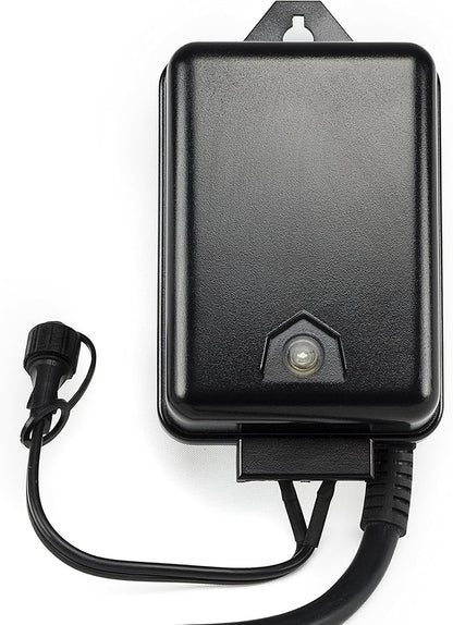Aquascape 99070 Transformer with Photocell Sensor for Pond Water Feature Waterfall Landscape and Garden Lighting, 60 Watt 12 Volt