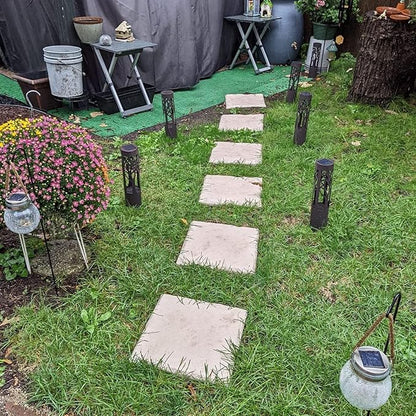 PANGBOER Multi Shape Resin Garden Decor Outdoor Lawn Garden Decor with Weatherproof Design