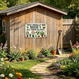 Garden Gifts Gardening Sign "I Really Need All These Plants" Outdoor Garden Decor For Home Patio Yard Lawn Room Greenhouse Funny Gardening Accessories Gifts For Plant Lover (8 * 12 Inches)