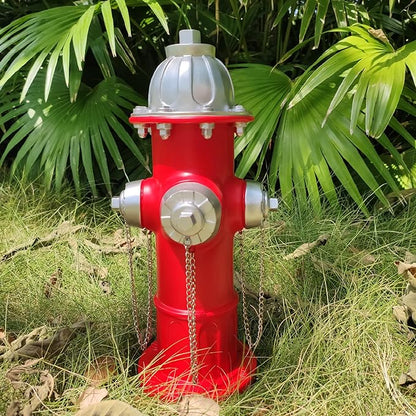 Dog Pee Post - Fake Fire Hydrant Outdoor Play Equipment, Puppy Training Post - 14.5 inch