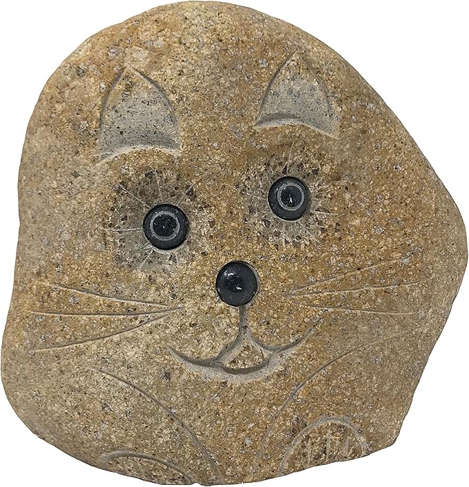 6" Boulder Stone Cat