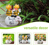 Bee Statue for Garden decor,Honey Bee Gifts Spring Decor for Outdoor,Bumle Bee Figurines Decoration for Garden Patio Yard Lawn&Indoor Table Shelf Kitchen Home Decor,Best Gifts for Lovers women