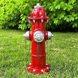 Teaeeno Fire Hydrant for Dogs,Resin Outdoor Statue for Small Dogs, Pee Post Aid & Delightful Outdoor Garden Decor, Dog Statue with Pee Post, Hand-Painted,Weather,Outdoor Ornament (Red)