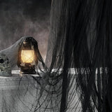 197" x 85" Halloween Creepy Cloth - Halloween Spooky Fabric Cloth - Scary Gauze Blood Creepy Cloth for Haunted House Halloween Party Yard Wall Doorway Outdoors Decoration