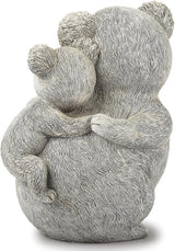 Roman Giftware Inc., Pudgy Pals Collection, Koala and Baby Statue, 8.5" H,Decorative, Garden Gift, Home Outdoor Decor