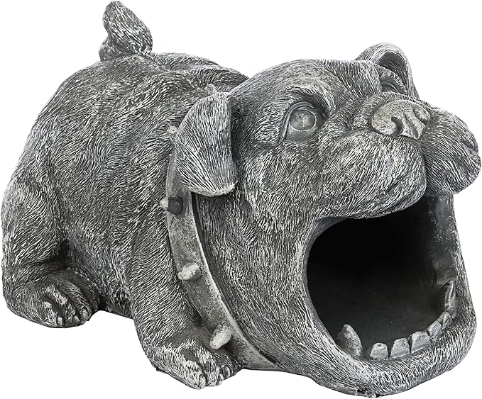 Design Toscano Butch the Bulldog Gutter Guardian Downspout Statue