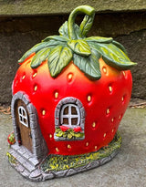 6 Inch Fairy Garden Strawberry House