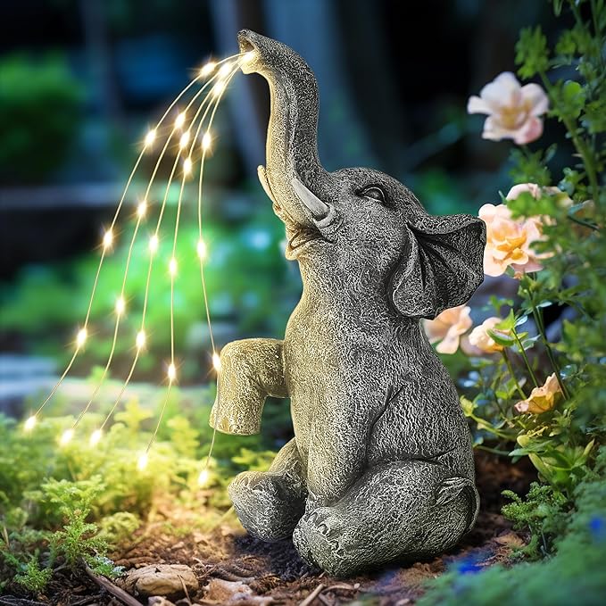 GIGALUMl Solar Garden Statue Bundle