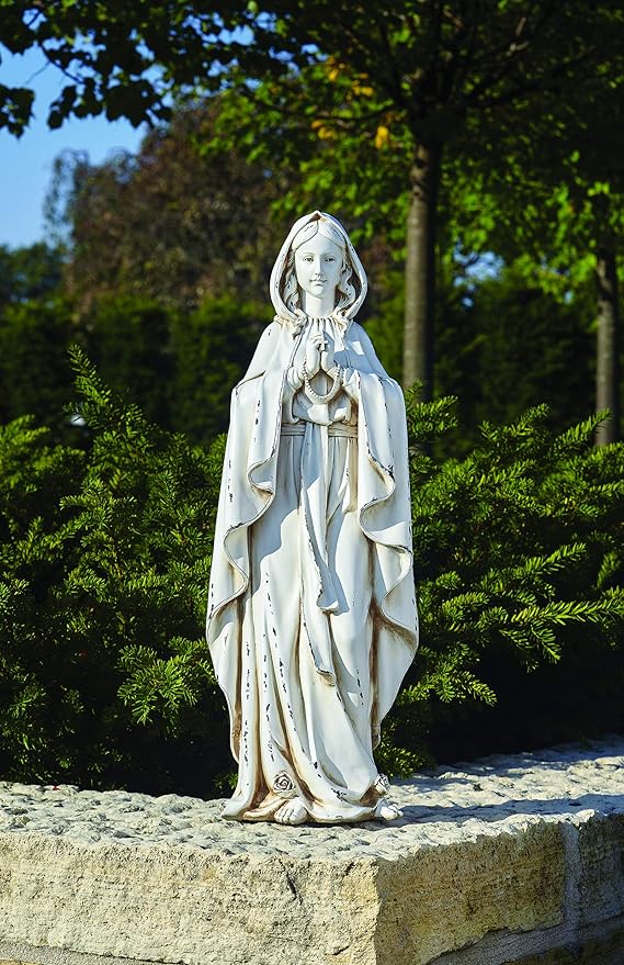 Roman 23" H Our Lady of LOURDE Statue