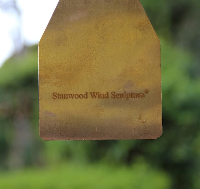 Stanwood Wind Sculpture - Brass and Copper Wind Chime