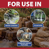The Pond Guy InstaFix Algae Control, Outdoor Water Garden, Fountain & Birdbath Algae Solution, EPA Registered Liquid Algaecide, Control Green Water & String Algae, Bird, Fish & Pet Safe, 2.5 Gallon