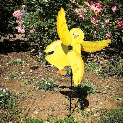 In the Breeze 2556 Chick Whirligig Spinner, Baby Chick