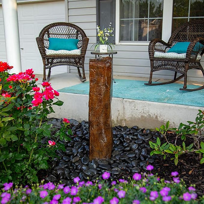 Aquascape Faux Basalt Column Fountain, 42 inch, 78365