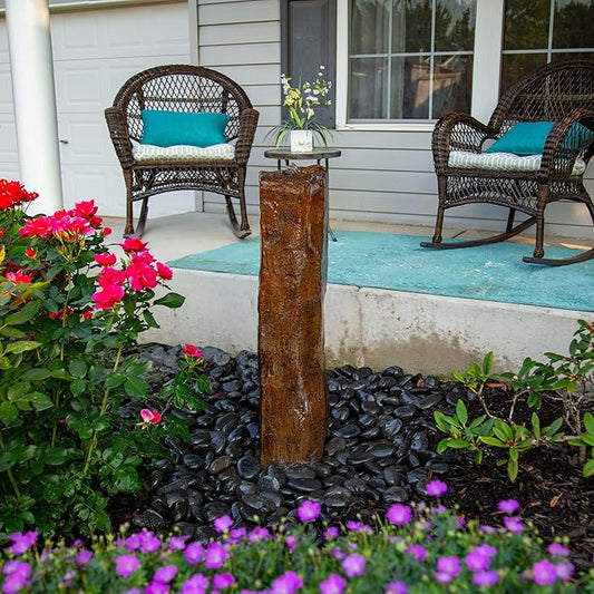 Aquascape Faux Basalt Column Fountain, 42 inch, 78365