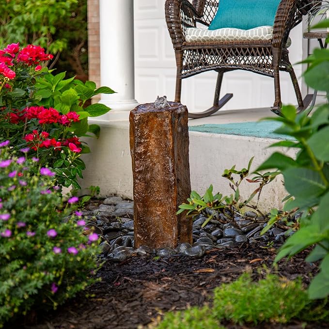 Aquascape Faux Basalt Column Fountain, 24 inch, 78362