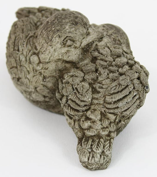 Nesting Birds Concrete Garden Statue Cement Figurine Bird Cast Stone Sculpture