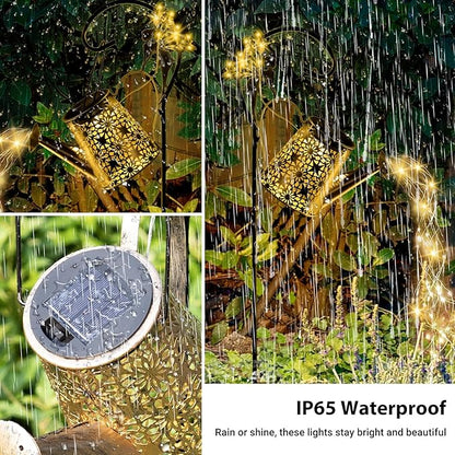 SRNPMIU Solar Watering Can Light, Solar Outdoor Decorative,Garden Decor Lights for Yard, IP65 Waterproof Hanging Lantern Landscape Lights, Garden Gifts for Mom, Grandma Women Birthday