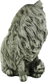 Chester Cat Statue Home and Garden Statues Outdoor Animal Cement Figure Cast Stone Kitten Statuary