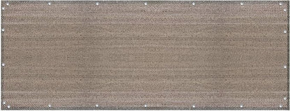 Elegant Privacy Screen for Backyard Fence, Pool, Deck, Patio, Balcony and Outdoor Paneling - Include Zip Ties (3 x 9 FT, Walnut)