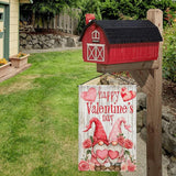 Love Garden Flag Seasonal Double Sided 12 x 18 Inch Small Yard Flag for Indoor Outdoor Decor Holiday All Seasons