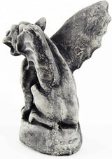 Gargoyle Cement Gargoyle Concrete Gothic European Halloween Statue French Cast Stone Outdoor Goth Statues
