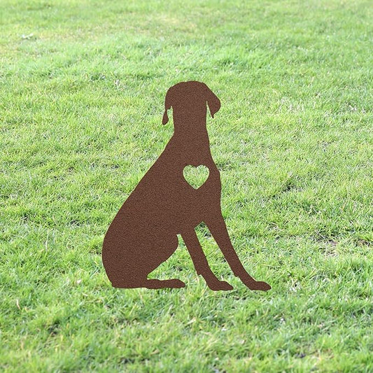 Personalized German Shorthaired Pointer Garden Statue Stake,Custom Gsp Dog Outdoor Decor,Memorial Remembrance Sculpture Outdoor for Yard Garden Porch Lawn Grassland Park Farm Flowerpot Decor.
