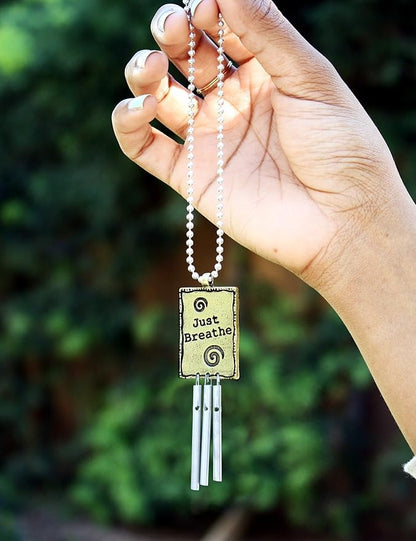 Jacob's Musical Car Charm, Just Breathe, Mini Wind Chime
