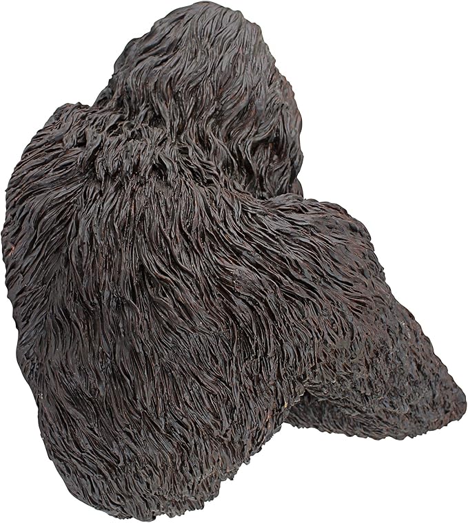 Design Toscano DB583078 Bigfoot The Bashful Yeti Indoor/Outdoor Garden Tree Sculpture, 15 Inches Wide, 12 Inches Deep, 15 Inches High, Handcast Polyresin, Full Color Finish