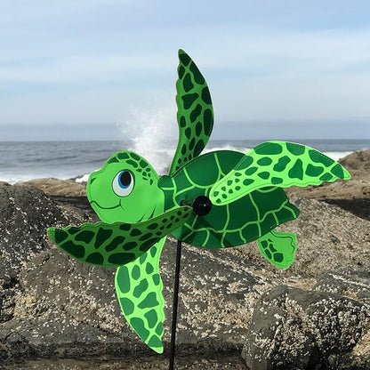 In the Breeze 2554 Baby Whirligig Wind Spinner, Sea Turtle