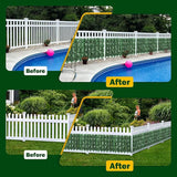 120x40 Inch Artificial Ivy Privacy Fence Screen, Faux Ivy Greenery Backdrop Ivy Vine Leaf Hedges Fencing Panels Greenery Wall Privacy for Patio, Balcony, Garden, Backyard Indoor Outdoor Decor