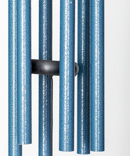 Corinthian Bells by Wind River - 27 inch Sky Blue Wind Chime for Patio, Backyard, Garden, and Outdoor Decor (Aluminum Chime) Made in The USA