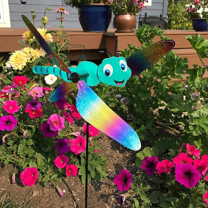In the Breeze 2555 Baby Whirligig Wind Spinner, Dragonfly