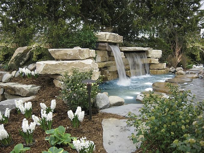 EasyPro UWD16 ECO-Series 16” Universal Waterfall Diffuser is Easy to Install. Ideal for Beginning of Streams, Waterfalls, and Block Wall Spillways. Load Bearing Design with 1000 to 4000 GPH Flow