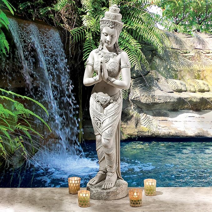 Design Toscano Thai Teppanom Beautiful Being Statue