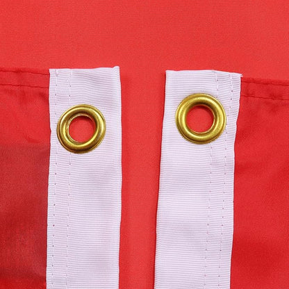 AZ FLAG - Laos Old Flag - 2x3 Ft - 100D Polyester Former Laotian Banner with Two Metal Grommets - Fade Resistant - Vivid Colors - 2' x 3' Feet - 90x60 Cm