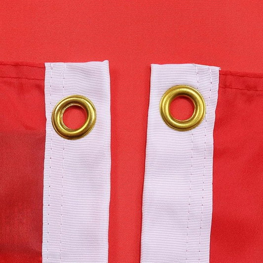 AZ FLAG - Laos Old Flag - 2x3 Ft - 100D Polyester Former Laotian Banner with Two Metal Grommets - Fade Resistant - Vivid Colors - 2' x 3' Feet - 90x60 Cm
