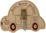 Jacob's Musical Car Charm, Owl, Mini Wind Chime