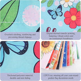 Seasonal Garden Flags Set of 12, KissDate 12 x 18 Inch Double Sided Yard Flags Garden Flags for Outside, Mothers Day 4th of July Summer Spring Garden Flag, Outdoor Banners Holiday Garden Decorations