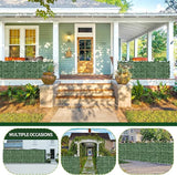 Artificial Ivy Privacy Fence Screen,40" X 40" UV-Anti Fake Leaves Plant Vine,Privacy Hedges Wall for Indoor Outdoor Garden Backyard Decor
