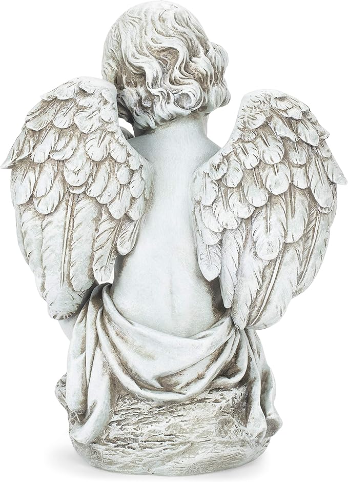 Joseph's Studio by Roman Cherub with Puppy Garden Statue, Garden Collection,