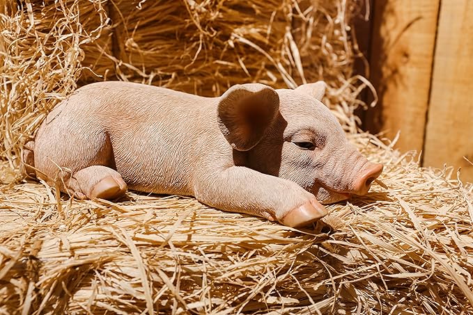 Hi- Line Gift 87686-A Pig Sleeping Statue