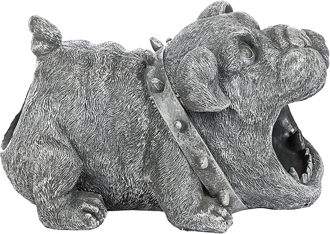 Design Toscano Butch the Bulldog Gutter Guardian Downspout Statue